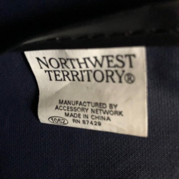 Northwest Territory Backpack - Navy Blue, Green and Maroon - Very Good Condition - Picture 5 of 5